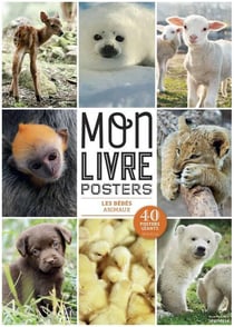 Mon livre posters - les bébés animaux