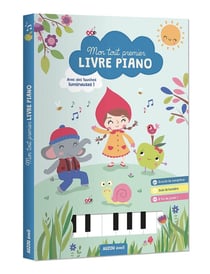 Mon tout premier livre piano - avec des touches lumineuses !