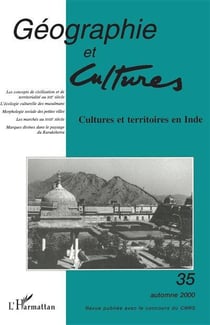 Revue géographie et cultures n.35 : cultures et territoires en Inde