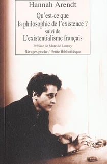 Qu'est-ce que la philosophie de l'existence ? n  400