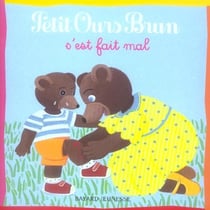 Petit ours brun s'est fait mal