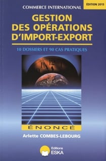 Gestion des opérations d'import-export - énoncé (édition 2014)