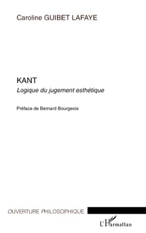 Kant - logique du jugement esthétique