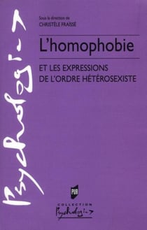 L?homophobie et les expressions de l?ordre hétérosexiste