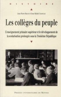Les collèges du peuple - l'enseignement supérieur et le développement de la scolarisation prolongée sous la troisième République