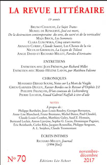 LA REVUE LITTERAIRE n.70