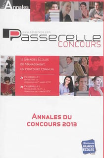 Paserelle concours - annales du concours 2013