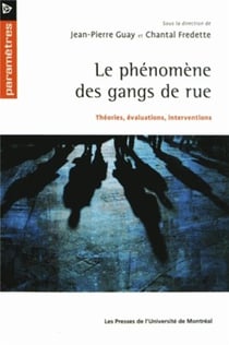 Phenomene des gangs de rue (le) - theories, evaluations, interventions