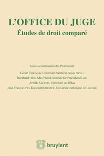 L'office du juge