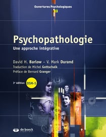 Psychopathologie - une approche intégrative - DSM-5 (3e édition)