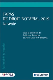 Tapas de droit notarial - la vente (édition 2019)