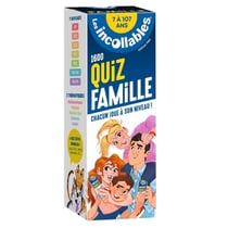 Les incollables : 1600 quiz famille : chacun joue à son niveau !