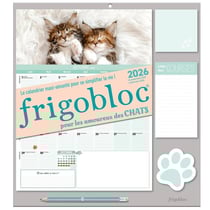 Frigobloc Mensuel : Chats (édition 2026)