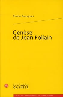 Genèse de Jean Follain