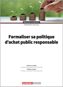 Formaliser sa politique d'achat public responsable (édition 2024)