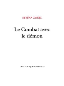 Le Combat avec le démon : Kleist, Holderlin, Nietzsche