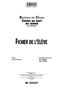 Contes du bout du monde - fichier de l'élève