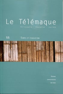 Le Le Télémaque, n° 55/2019 : Temps et éducation