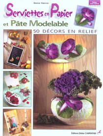 Serviettes en papier et pâte modelable