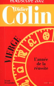 Horoscope - l'annee de la vierge - edition 2002