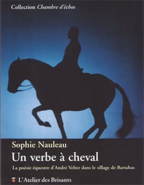 Un verbe à cheval - la poésie équestre d?andré velter dans le sillage de bartabas