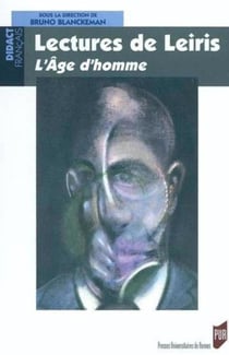 Lectures de Michel Leiris - l'âge d'homme