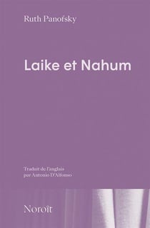 Laike et nahum : un poème à deux voix
