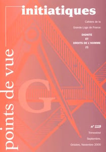 Points de vue initiatiques n.119 - dignité et droits de l'homme