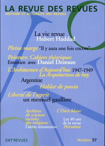La revue des revues n.57