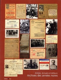 Archives des annees noires. artistes, ecrivains et editeurs