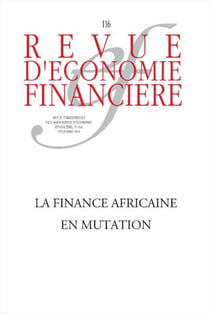 Revue d'économie financière n.116 : la finance africaine en mutation