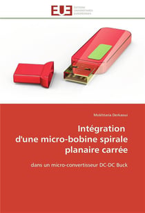 Integration  d'une micro-bobine spirale planaire carree