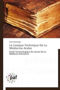 Le lexique technique de la médecine arabe