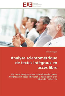 Analyse scientometrique de textes integraux en acces libre