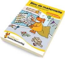 Bloc de maternelle à partir de 4 ans - Mon cahier d'ecole maternelle - coloriage enfant : Bloc de devinettes - Un passe-temps utile et ludique