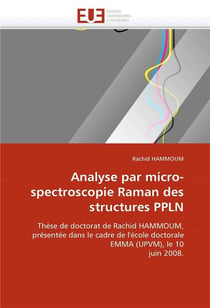 Analyse par micro-spectroscopie raman des structures ppln