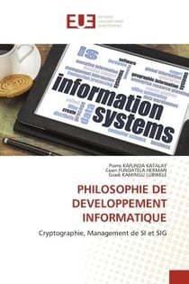 PHILOSOPHIE DE DEVELOPPEMENT INFORMATIQUE