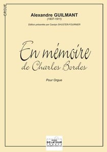 En mémoire de Charles Bordes pour orgue