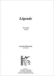 Légende - pour piano (1923)