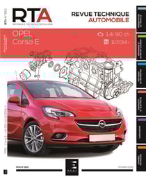 Revue technique automobile n.823 : Opel Corsa E - 1.4i 90 ch - 11/2014