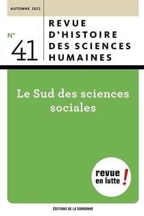 RHSH n.41 : le sud des sciences sociales