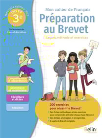 Mon cahier de français pour lire, écrire et parler : préparation au Brevet : leçons, méthode et excercices (édition 2022)
