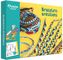 Pack de fils coton Bracelet brésilien - Couleurs Primaires et Kumihimo - 12  pcs - Bracelet brésilien - Creavea
