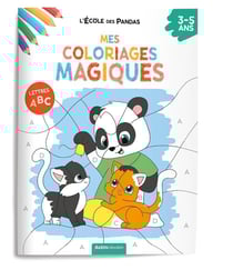 L'école des pandas - mes coloriages magiques : les lettres