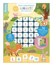 Mon aventure aimantée : Mon abécédaire aimanté des animaux