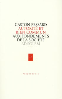 Autorité et bien commun