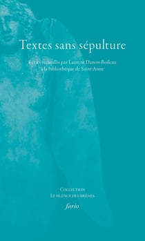 Textes sans sépultures