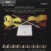 Brahms - the complete sonatas for piano and violin/viola /vol.2