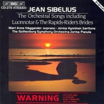 Luonnotar, mélodies avec orchestre