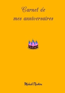 Carnet de mes anniversaires